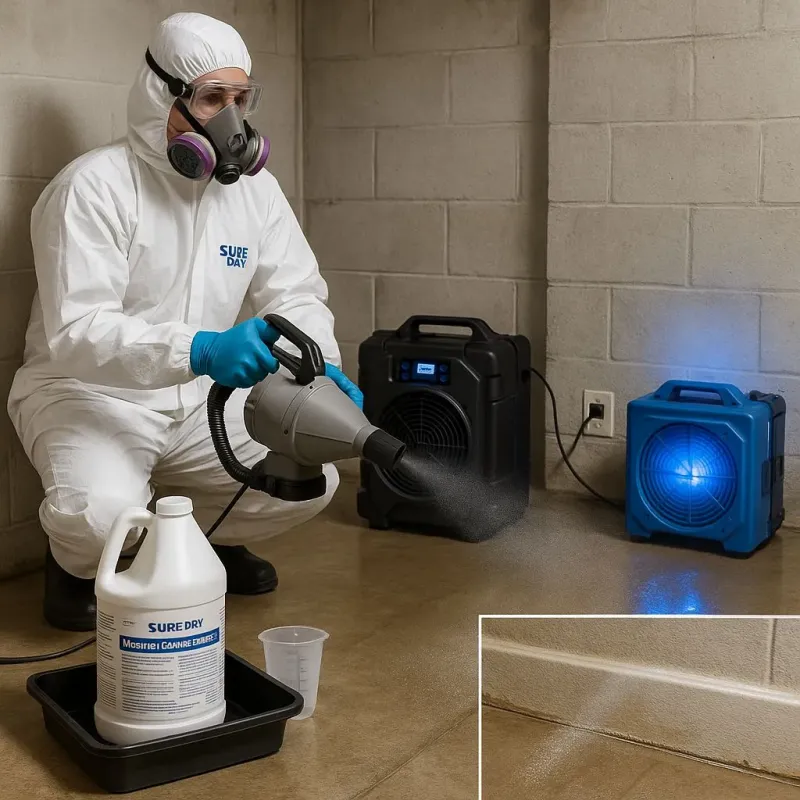 Sanitization and Odor Removal process in Jackson County, MI