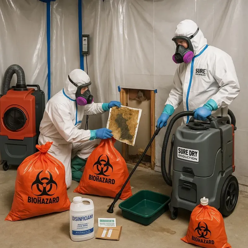 Contaminated Water Handling Protocols process in Jackson County, MI